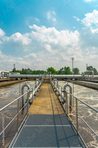 Water cleaning facility