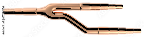 Foto Branch air-conditioner copper pipe fittings