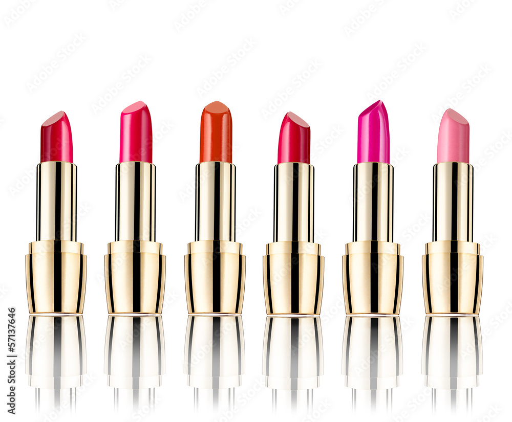 Obraz premium lipstick beauty make up