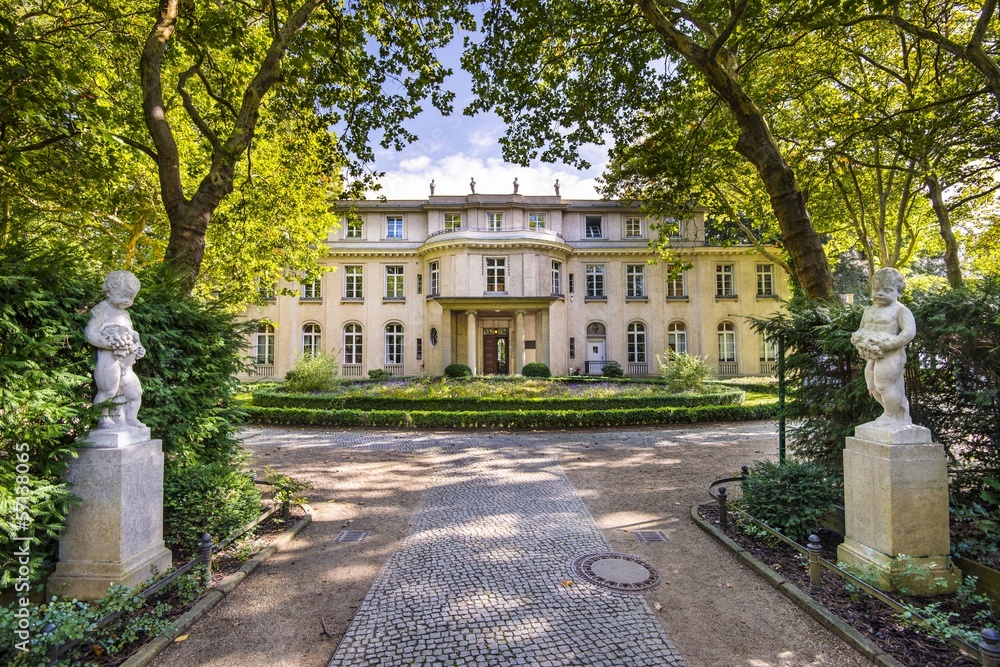 Naklejka premium Wannsee House near Berlin, Germany Germany