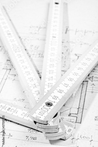 Wallpaper Mural The part of architectural project Torontodigital.ca