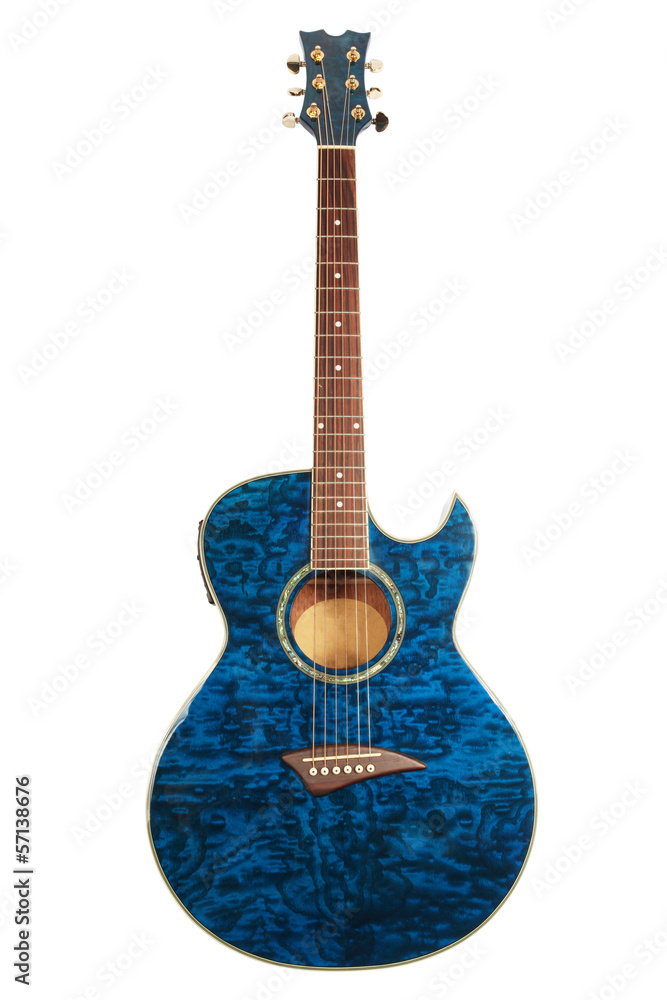 Naklejka premium The image of a guitar