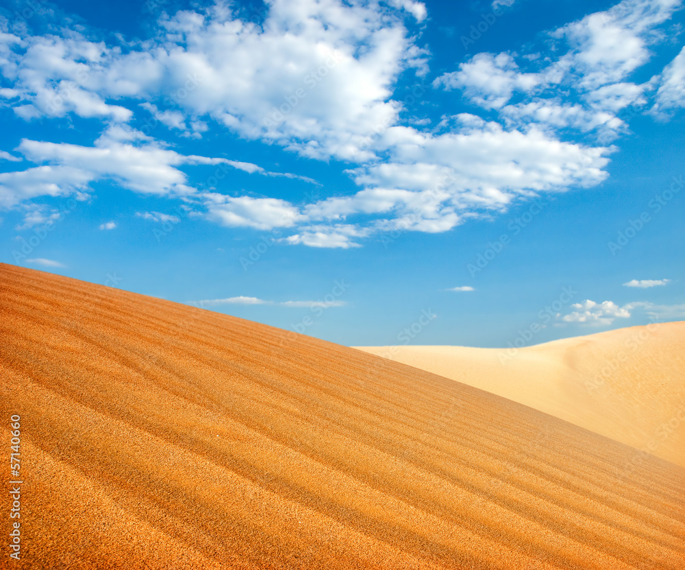 Fototapeta premium sand desert landscape