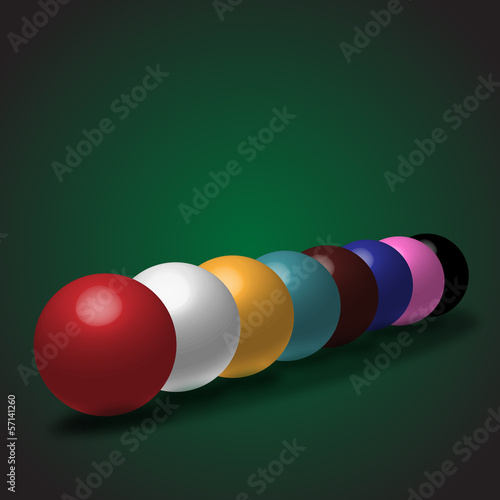 Pool Balls Set