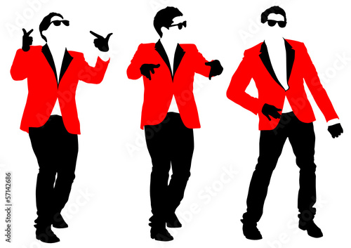 Red jacket