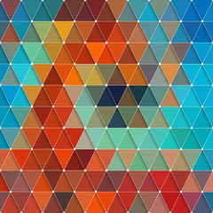 Crédence de cuisine Zigzag Fond triangulaire dégradé contemporain  © radharamana