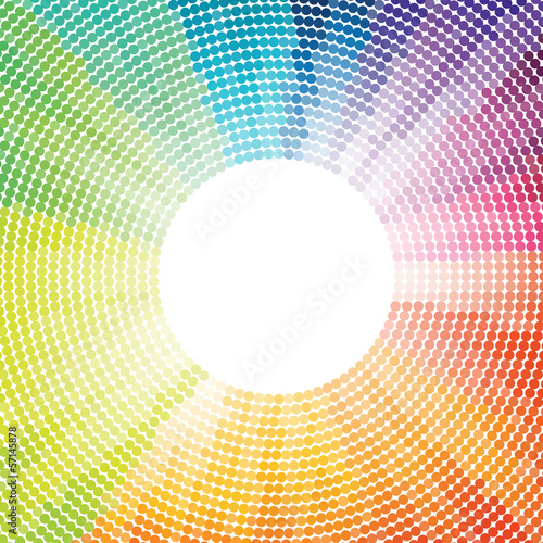 Vector disco lights