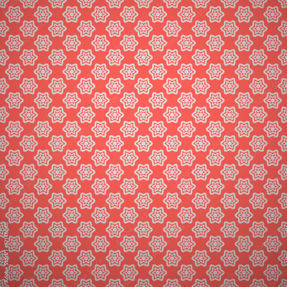 Simple flower pattern background. Vector illustration