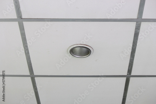 Recessed ceiling lights office.