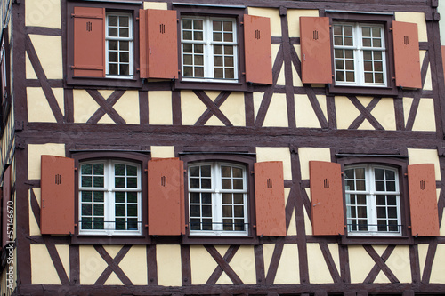 Half timbered houses of Colmar, Alsace, France