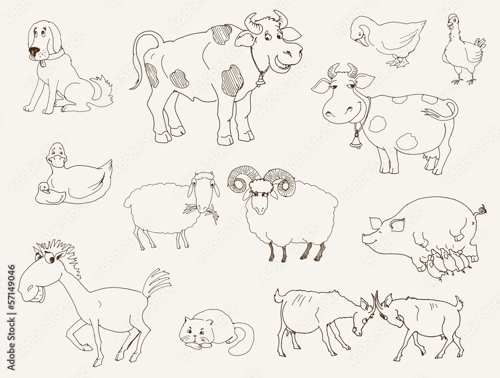farm animals farm animals