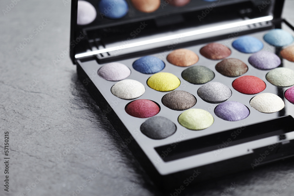Multi-colored cosmetics Multi-colored cosmetics