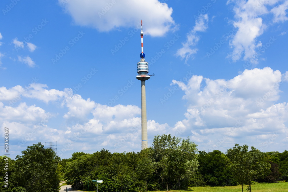 Obraz premium Donauturm Wien