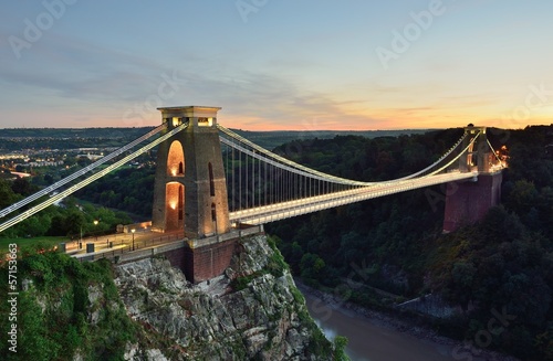 Clifton suspension bridge photo