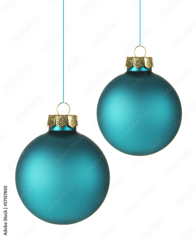 Blaue Weihnachtskugeln Blaue Weihnachtskugeln