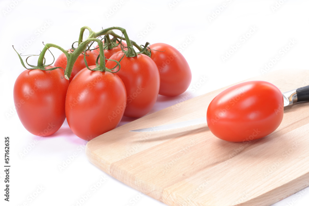Découpe de tomate Découpe de tomate