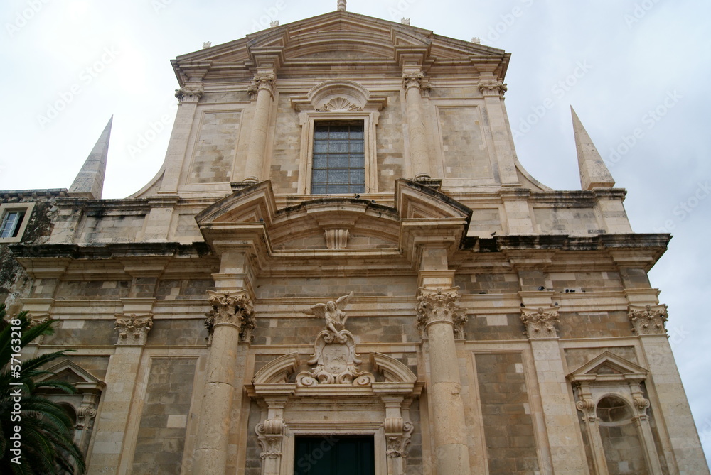 Obraz premium Chiesa in Dubrovnik
