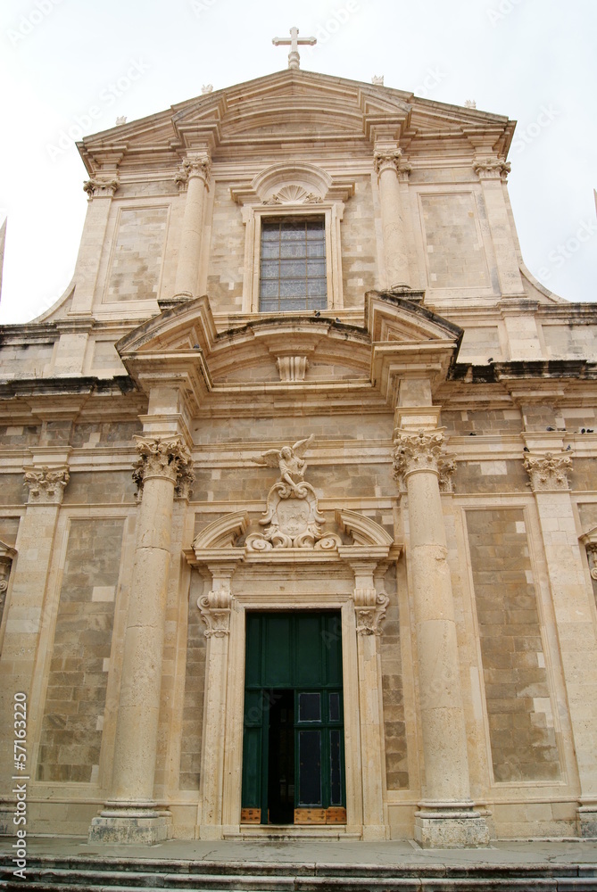 Fototapeta premium Chiesa a Dubrovnik