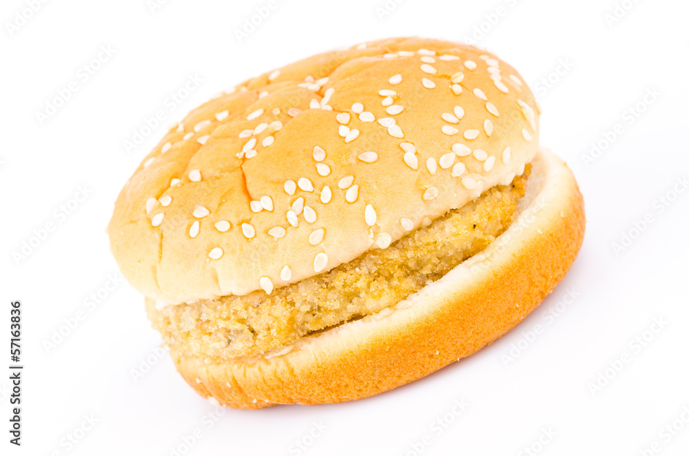 Chicken hamburger Chicken hamburger