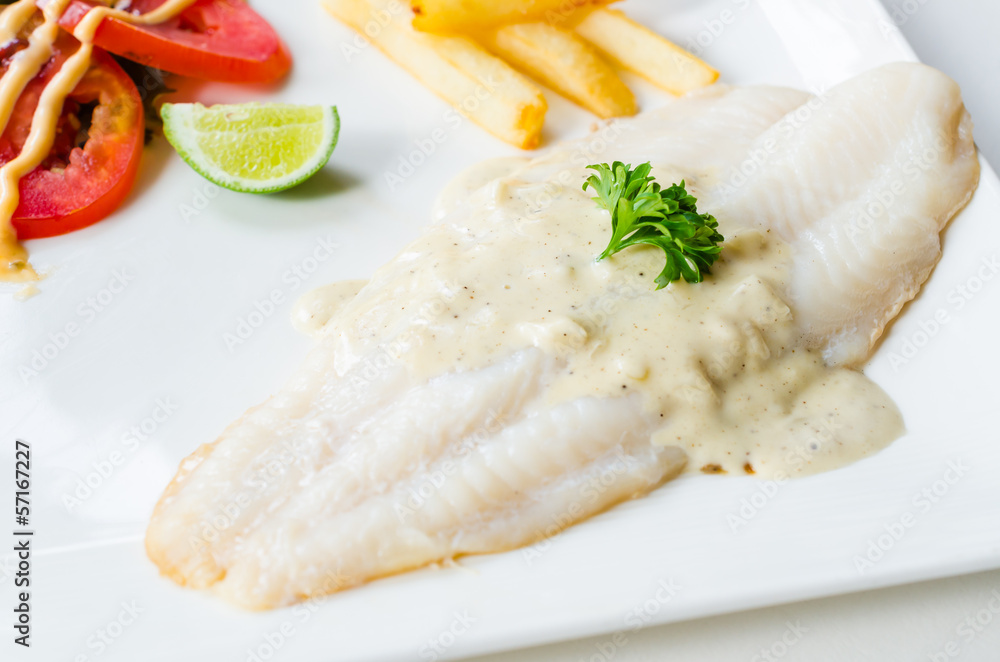 Pangasius steak