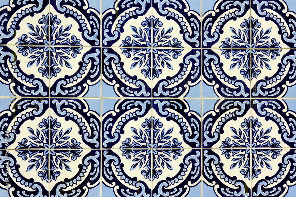 Azulejo in Porto, Portugal Azulejo in Porto, Portugal