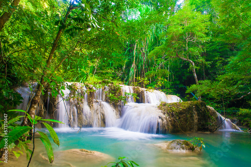 Waterfall in Kanjanaburi Thailand