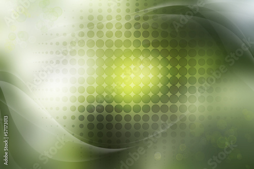 Green halftone dots pattern futuristic abstract background
