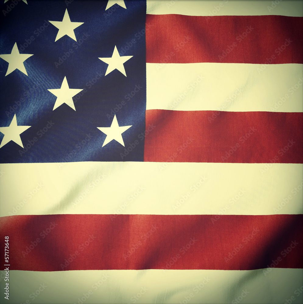 Retro American flag stars and stripes. Memorial day Retro American flag stars and stripes. Memorial day