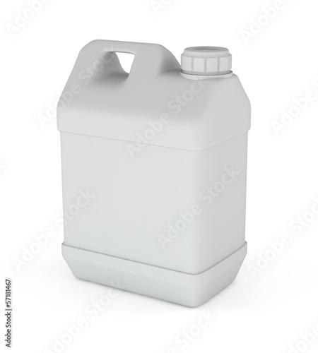 jerrycan isolated on a white background photo