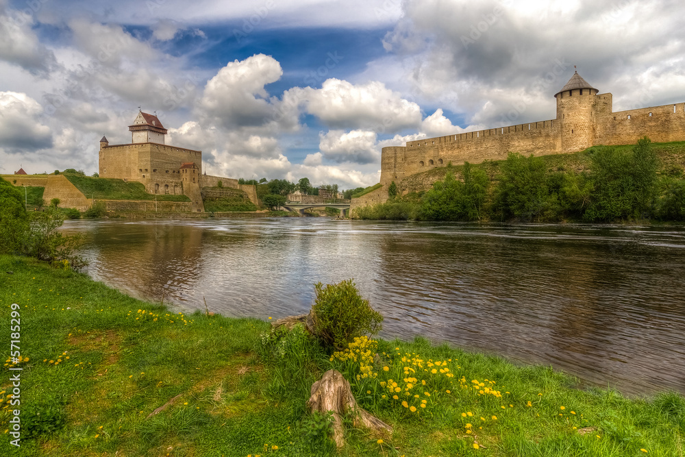 Castles on the river's shore