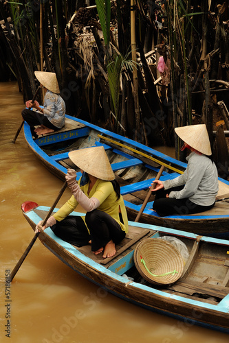 mekong delta - typical boats