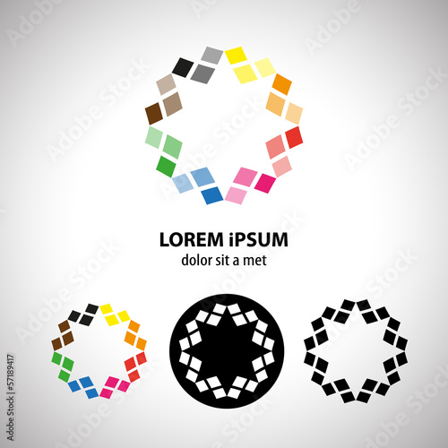 Business icon. As sign, symbol, logo