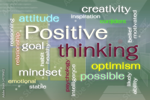 Positive thinking #57191612