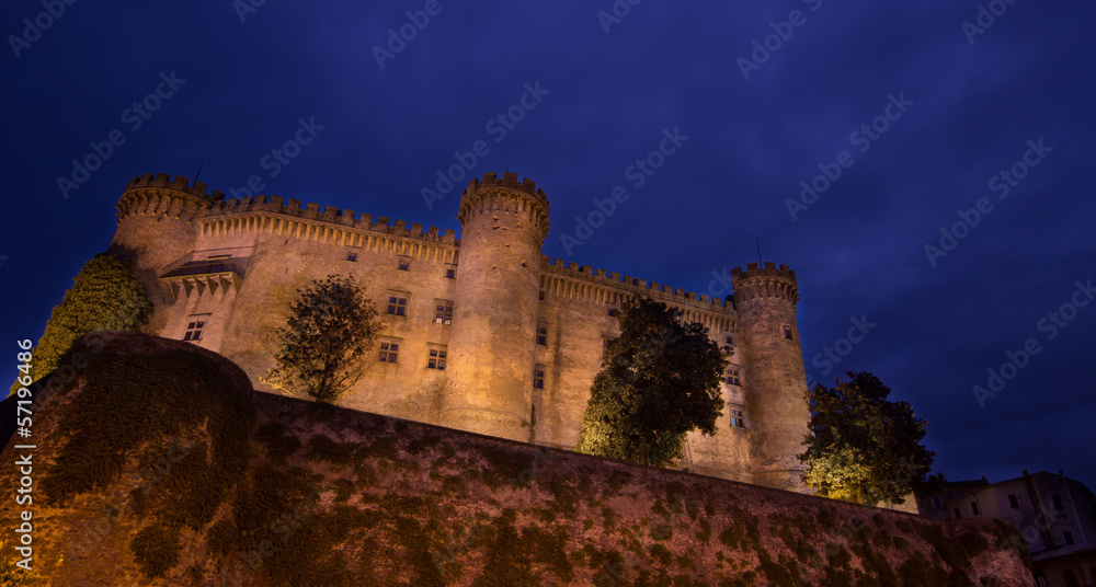 Castel at night
