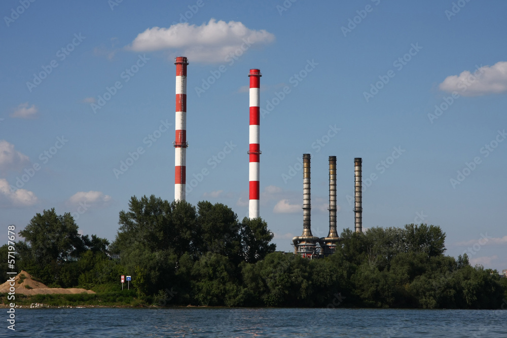 Obraz premium Chimneys