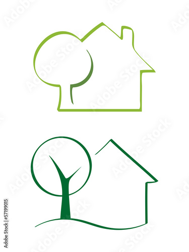 House and tree