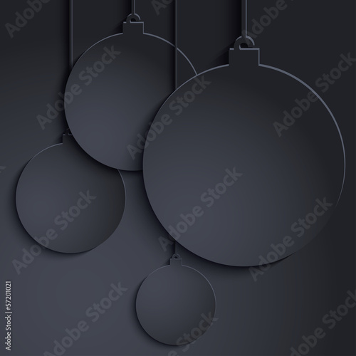 Background with black paper...