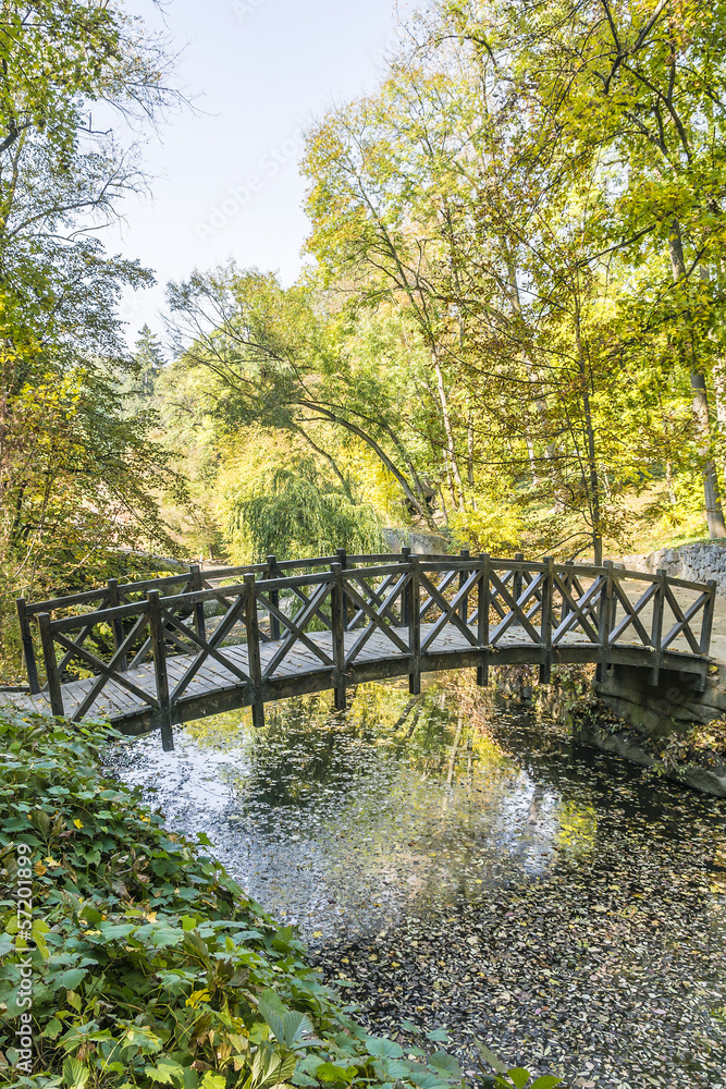 Sofiyivsky Park (1796, by Stanisław Potocki), Uman, Ukraine. Sofiyivsky Park (1796, by Stanisław Potocki), Uman, Ukraine.