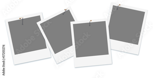 Sofortbild, Platzhalter, Vorlage, Template, Freisteller