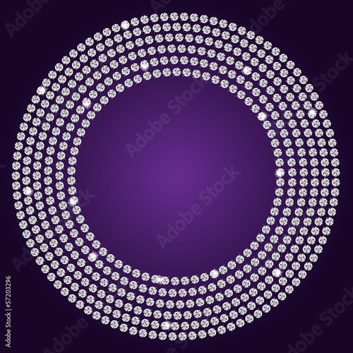 Abstract beautiful diamond background vector illustration