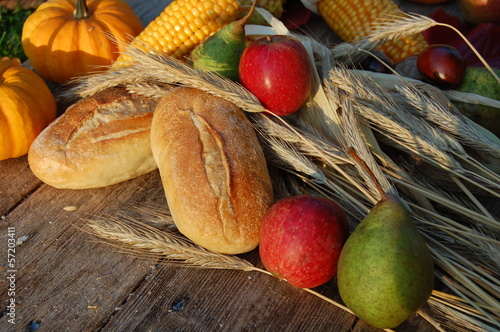 Ernte Produkte im Oktober