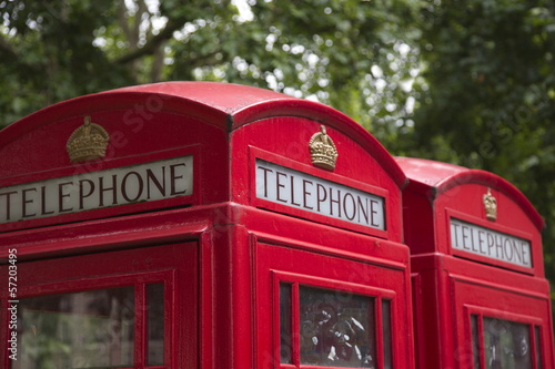 London telephone booths