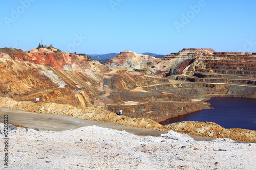 Corta Atalaya, the largest open pit mine in Europe