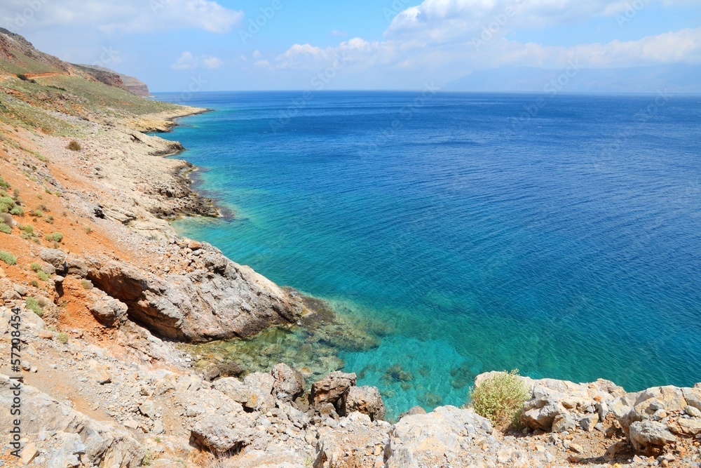 Crete - coast near Kissamos