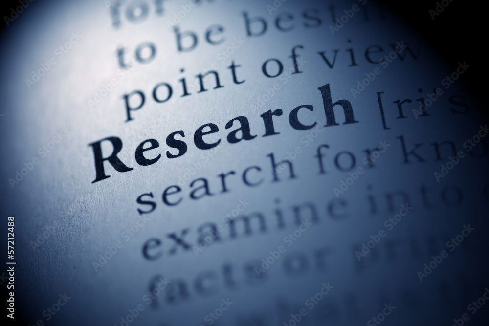 Fototapeta premium Research
