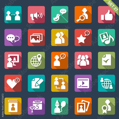 social media icons