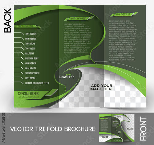 Vector dental Flyer & Poster Template