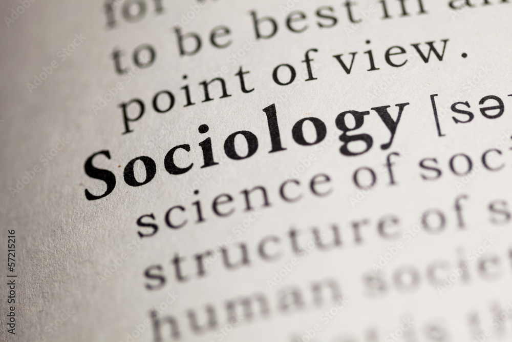 Fototapeta premium Sociology