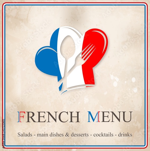 French menu