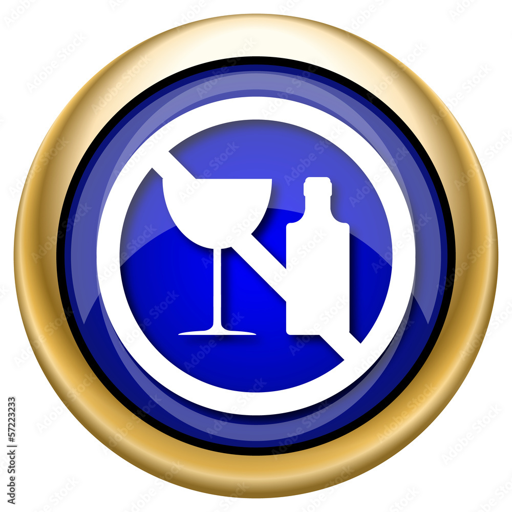 No alcohol icon